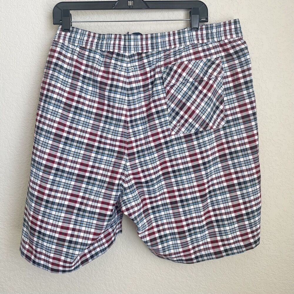 Brooks Brothers 346 Mens 41W Plaid Madras Shorts Preppy Cotton - Picture 10 of 10